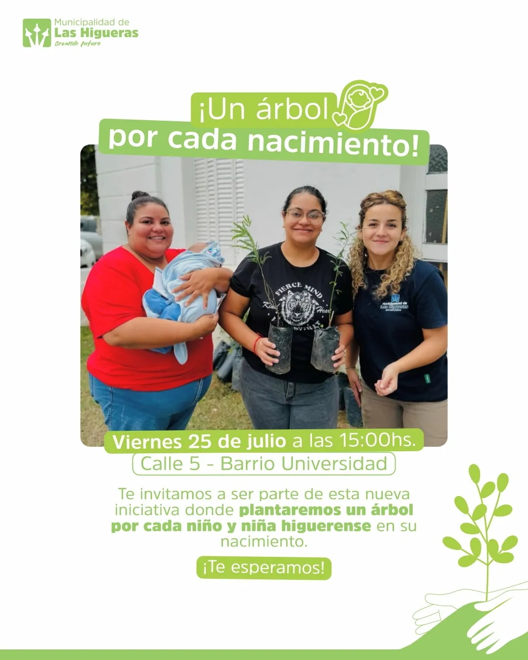 Un árbol por cada nacimiento 🌳🫶