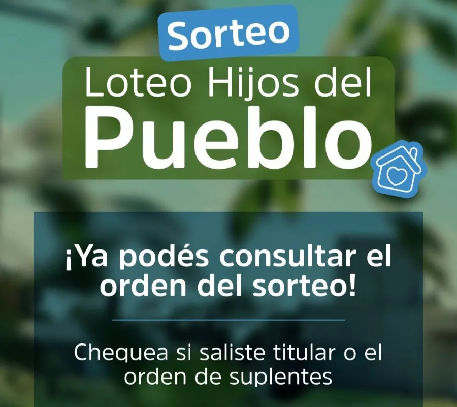 Imagen de la noticia: ¡Ya está disponible el listado con el orden del sorteo! 🚨