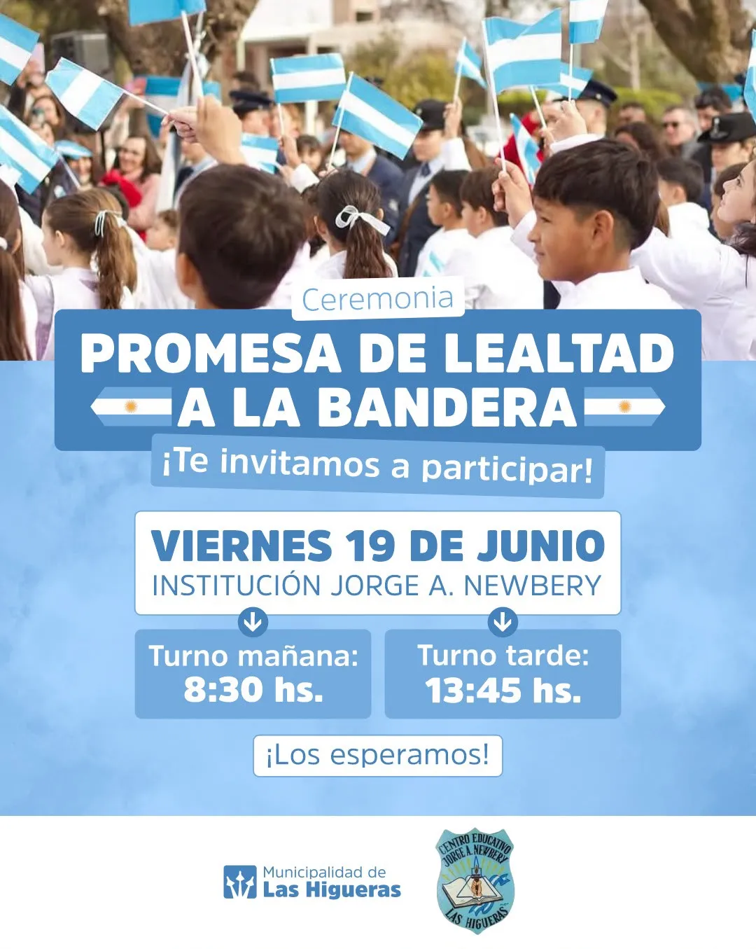 Imagen de la noticia: Se realizará la ceremonia de Promesa de Lealtad a la Bandera