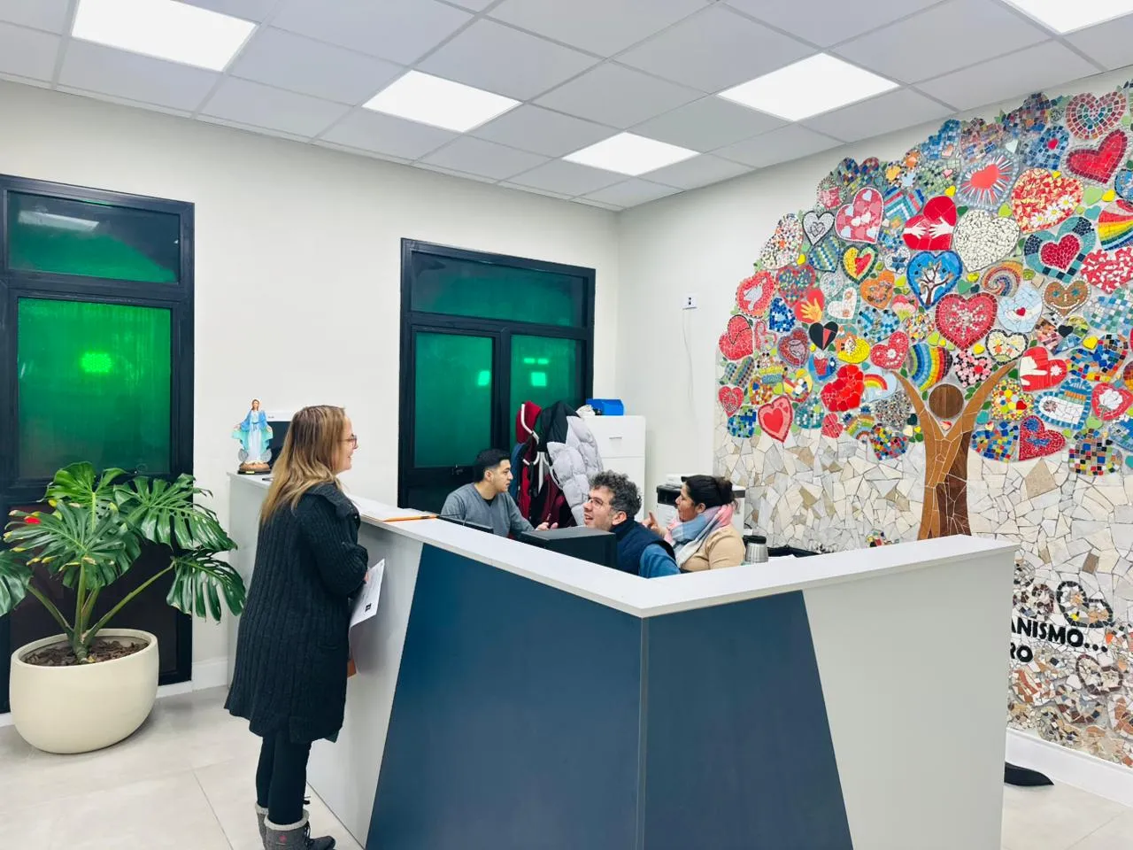 Imagen de la noticia: El Centro de Salud Juan Cortona volvió a atender en su sede habitual